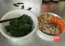 Illustration of how to make mushroom and vegetable buns 7