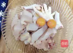 Illustration of how to make American ginseng and chicken soup 1