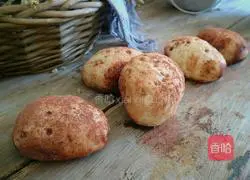 Illustration of how to make dream-like potato buns 1