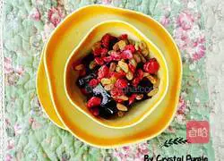 Illustration of how to cook red bean and grass jelly 18