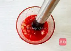 Illustration of the American way of making pomegranate ice 3