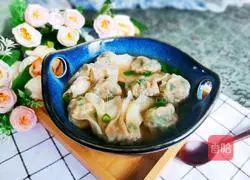 Illustration of how to make shrimp wontons 15 