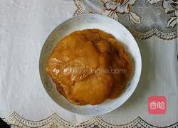 Illustration of how to make fried pumpkin cake 1
