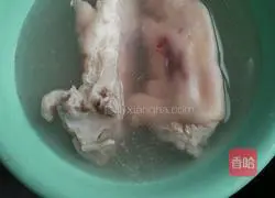 Illustration of how to make peanut stewed pig's feet 5