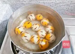 Illustration of how to make tiger skin glutinous rice balls 18