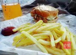 Illustration of homemade French fries 15