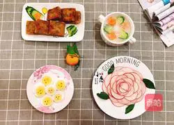 Illustration of how to make red radish and roses 24