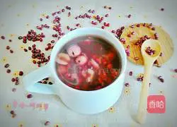 Illustration of how to make red bean and lotus seed soup 9
