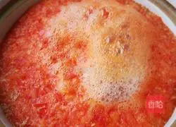 Tomato Egg Illustration of how to make flower soup 1