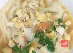 Illustration of how to make egg noodles 9