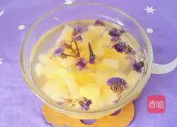 Pineapple Apple Forget-Me-Not Flower Tea Recipe Illustration 10