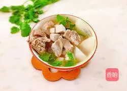 White radish, tofu and mutton soup recipe 17