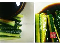 Sweet and Sour Cucumber Illustration of how to do it 5