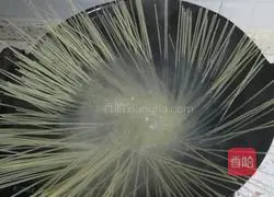 Illustration of how to make fried rice noodles 1