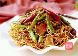 Illustration of how to make braised beans and noodles 15