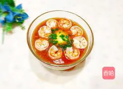 Illustration of how to make steamed eggs with vannamei shrimp 13