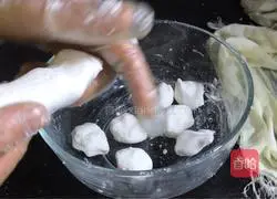 Illustration of how to make rice noodles 2 