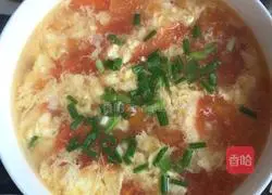 Illustration of how to make tomato and egg soup 3