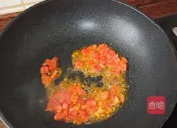 Tomato, tofu and egg soup recipe 5