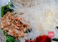 Illustration of how to make cold spinach vermicelli 5