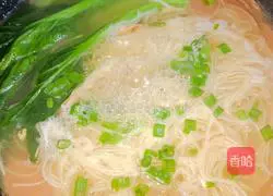Illustration of how to make bamboo noodles with eggs 8