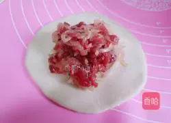 Illustration of shredded radish beef pie 12