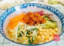 Illustration of hand-made fried noodles 13