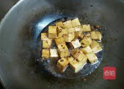 Illustration of how to make braised tofu 8