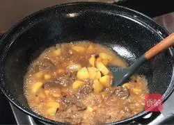 Braised beef and potatoes Illustration of how to do it 8