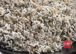 Homemade rice Illustration of making bubble cake 7