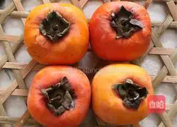 Persimmon tortilla recipe illustration 1