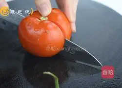 Illustration of how to make broccoli and tomato soba noodles 2