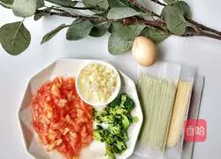 Illustration of how to make tomato and egg noodles 4