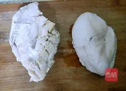 Illustration of how to make cold shredded chicken #light food and reduce fat# 12