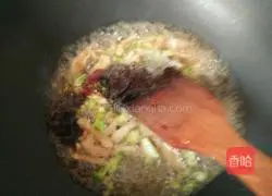 Illustration of how to make shredded chicken pasta 7