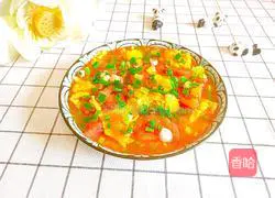 Mama brand tomato eggs Illustration of how to make soup 17