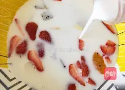 Illustration of how to make fruit glutinous rice balls 6