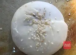 Illustration of how to make sesame sesame cakes 8