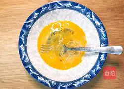 Peach blossom egg custard recipe 4