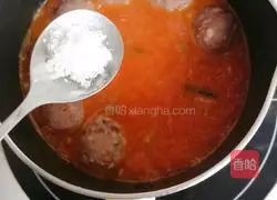 Tomato Beef Ball Soup Recipe Illustration 7