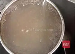 Illustration of how to make bayberry milkshake and sago 4