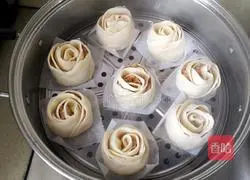 Rose Flower Steamed Dumplings Illustration 14