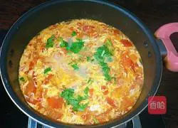 Tomato and egg drop soup recipe 15