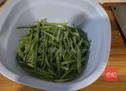 Illustration of how to make lentil braised noodles 2