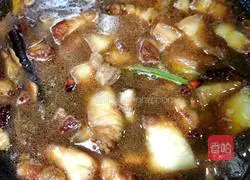 Braised Pork Illustration of how to do it 8