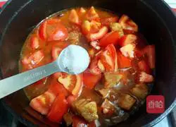 Illustration of tomato stewed beef brisket 18