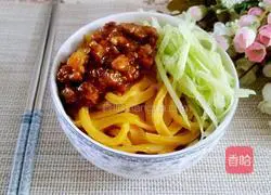 Illustration of how to make pumpkin noodles 14