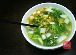 Illustration of how to make vermicelli tofu and egg dumplings 2