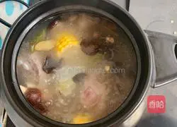 Home-style corn ribs soup Illustration of how to do it 10