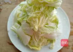 Illustration of how to make cabbage plain noodles 2